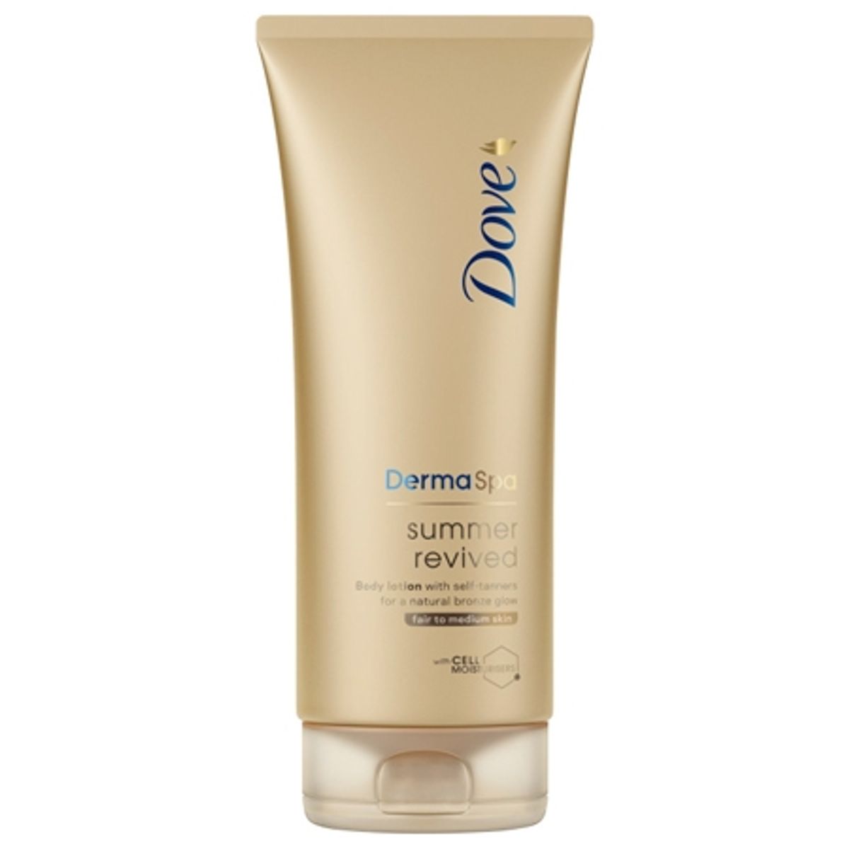 Dove DermaSpa Summer Selvbruner - Fair/Medium