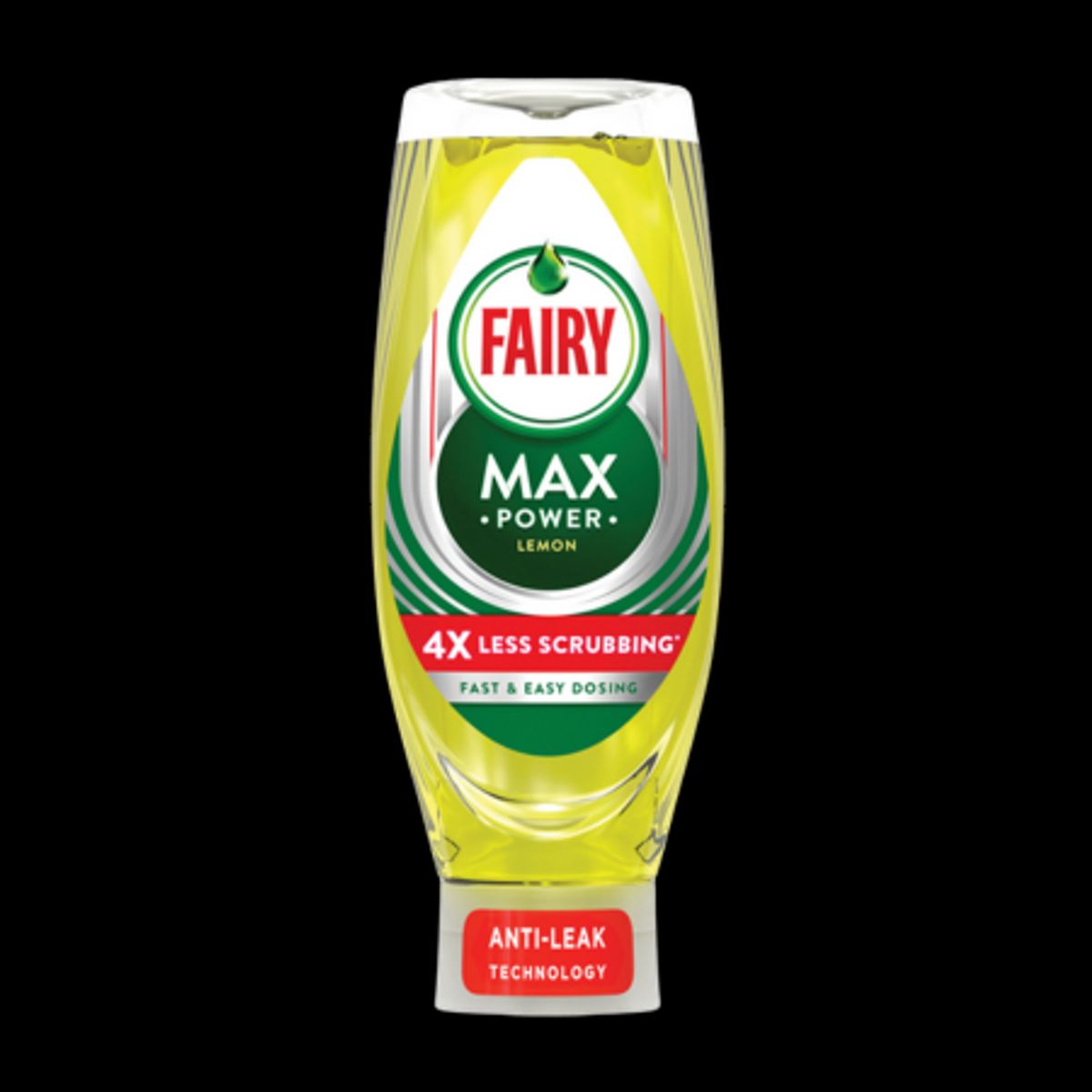 Fairy Liquid Max Power Lemon Opvaskemiddel - 640 ml