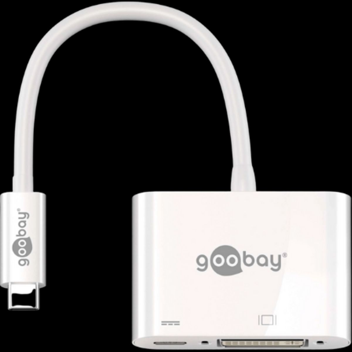 Goobay USB-C til DVI & USB-C Adapter