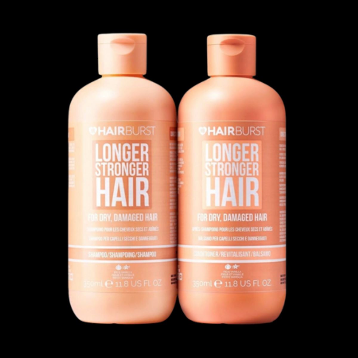 Hairburst Shampoo & Conditioner For Dry & Damaged Hair - 2 x 350 ml