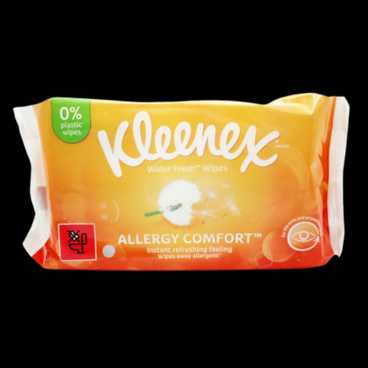 Kleenex Water Fresh Allergy Comfort Wipes - 40 stk