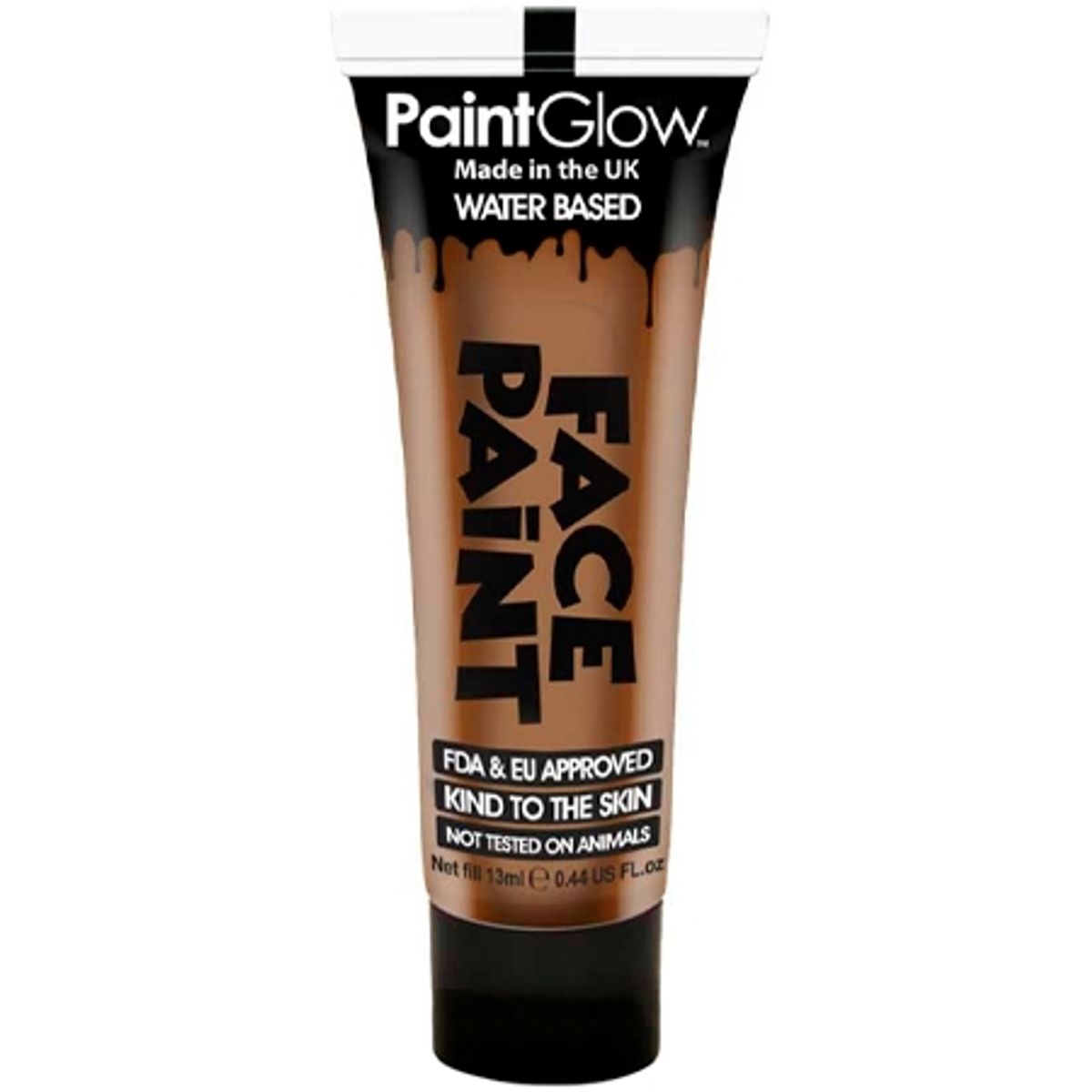 PaintGlow Face Paint Ansigtsmaling - Light Brown