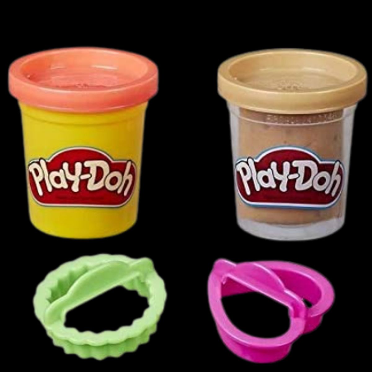 Play-Doh Kitchen Creations Modellervoks - Rød & Brun