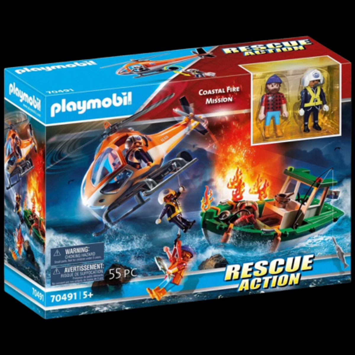 Playmobil Coastal Fire Mission - 70491