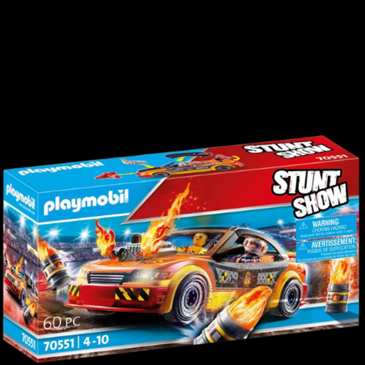 Playmobil Stuntshow Crashcar - 70551