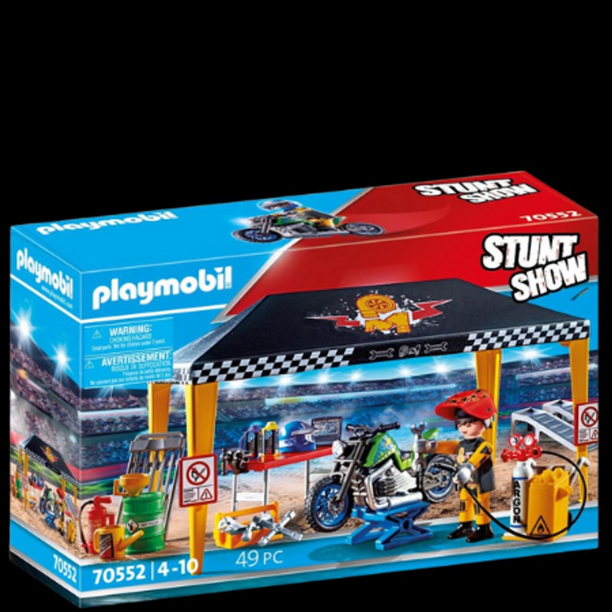 Playmobil Stuntshow Værkstedstelt - 70552