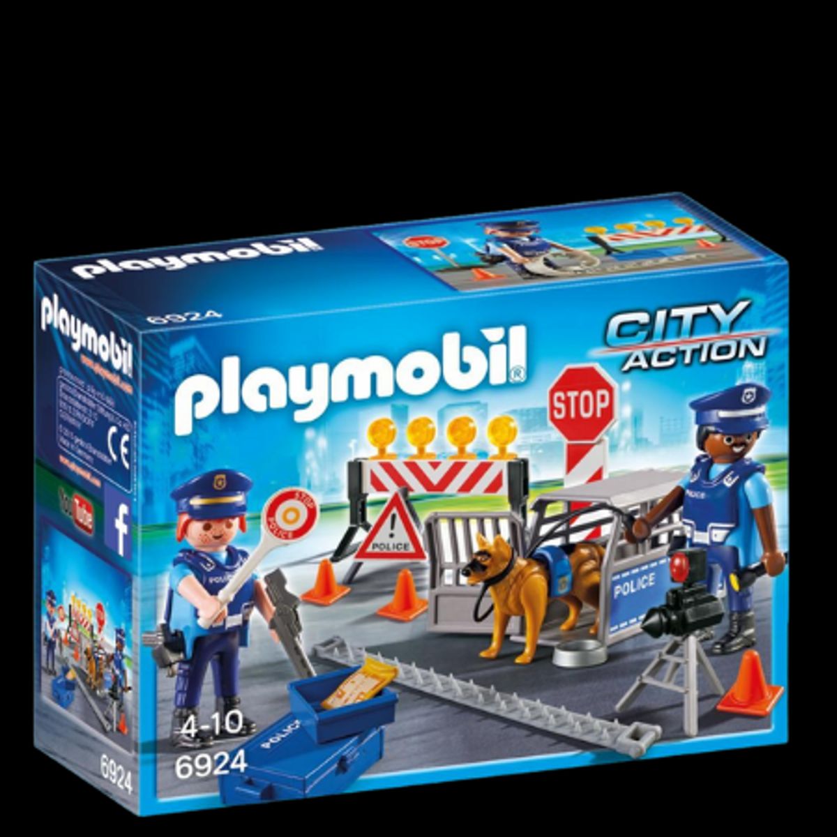 Playmobil City Action Politivejspærring - 6924