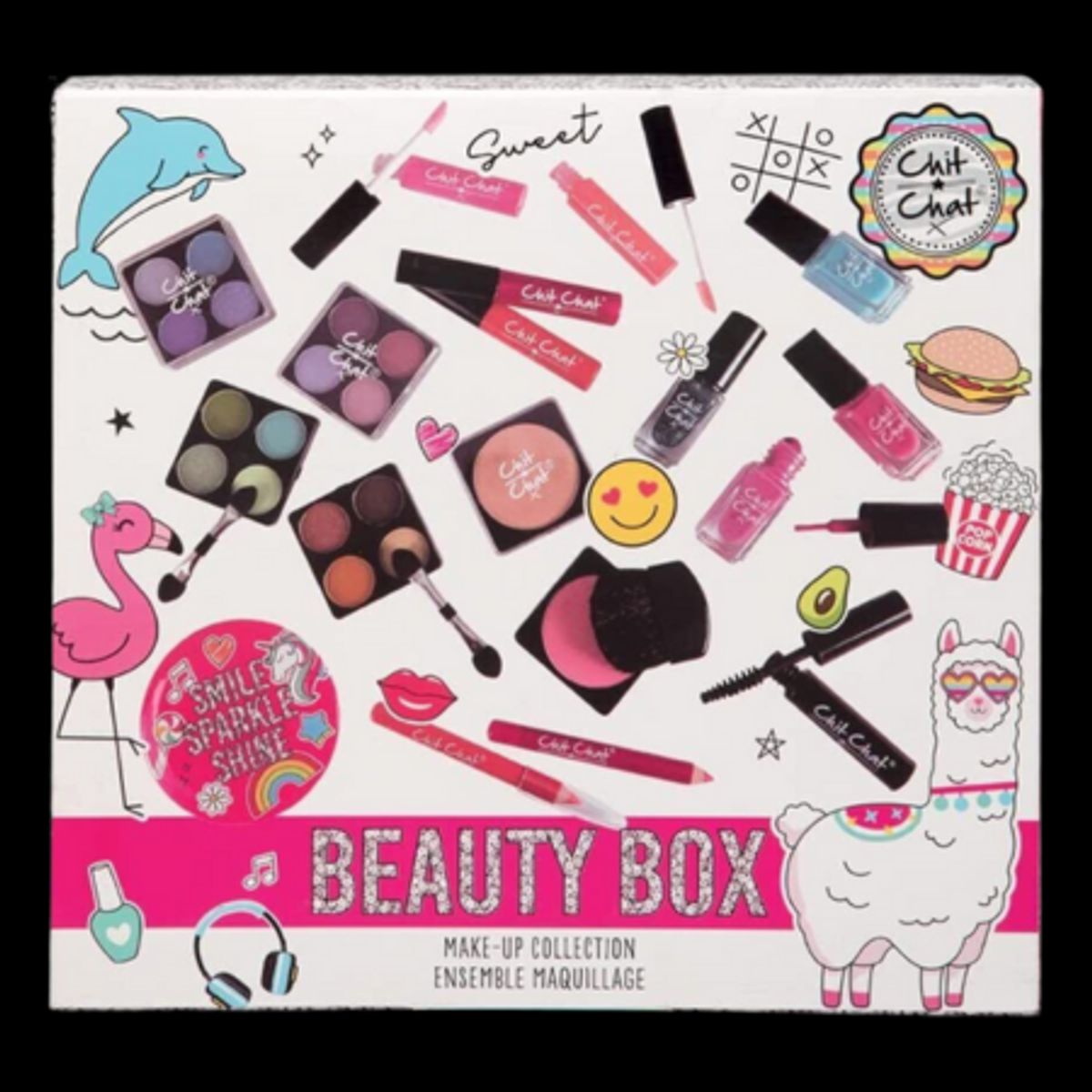 Technic Chit Chat Beauty Box Makeup Collection Set - 21 dele