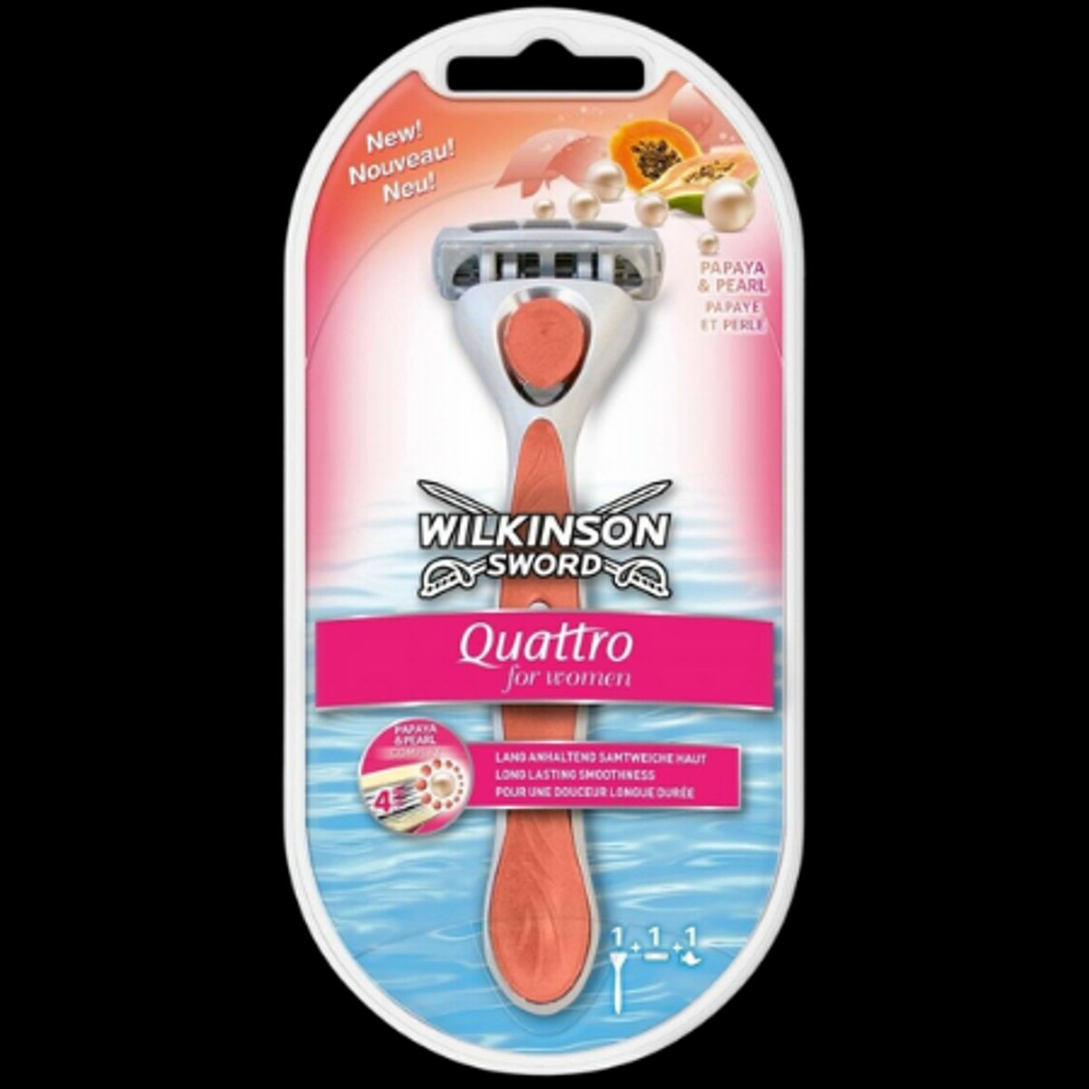 Wilkinson Sword Quattro Women Barberskraber