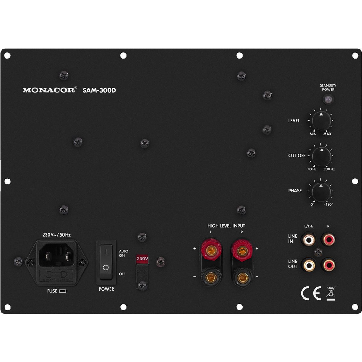 IMG Stage Line SAM-300D Subwoofer Forstærker 420W - Effektiv Bas