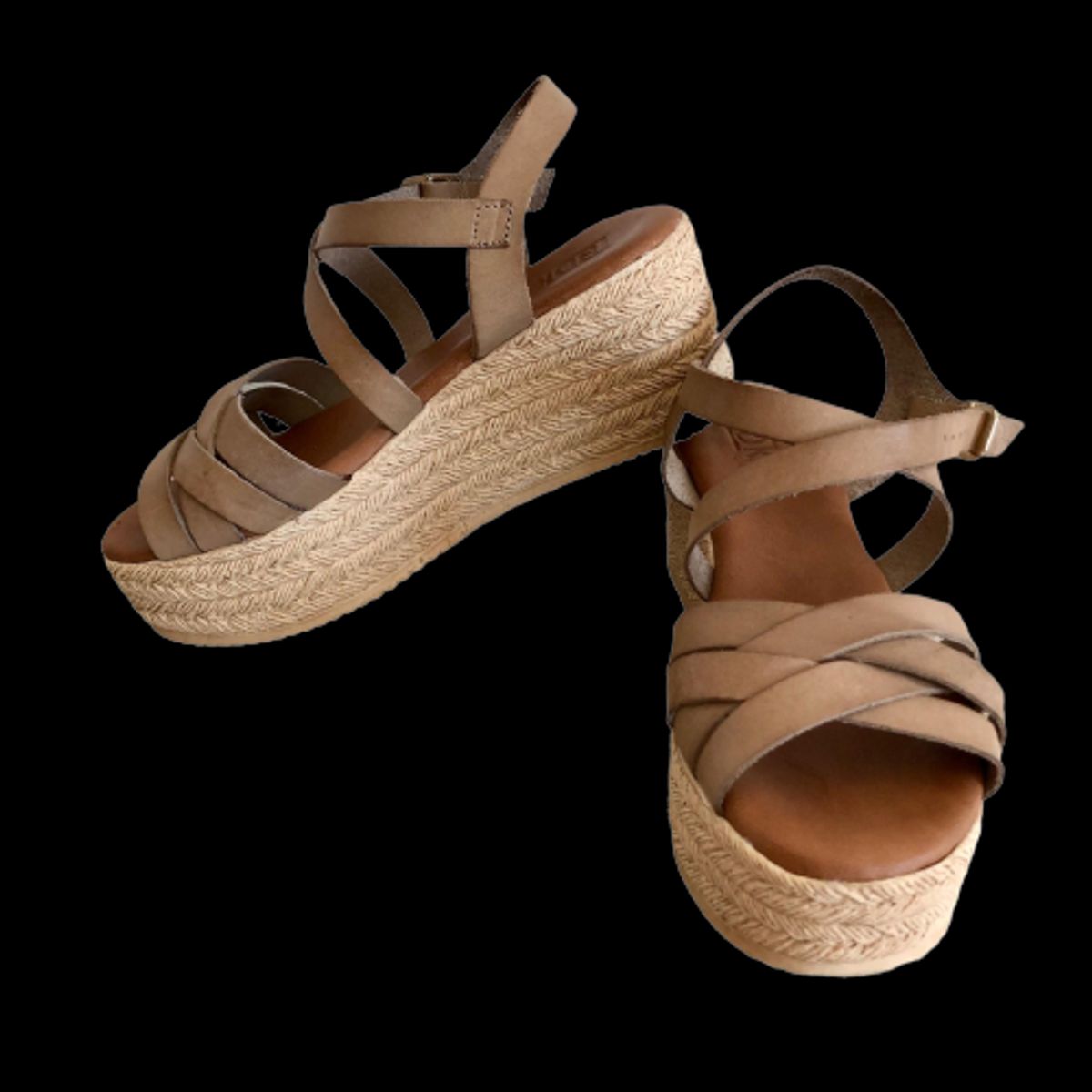 Sandal m. plateau - Vaqueta Lino - LBDK