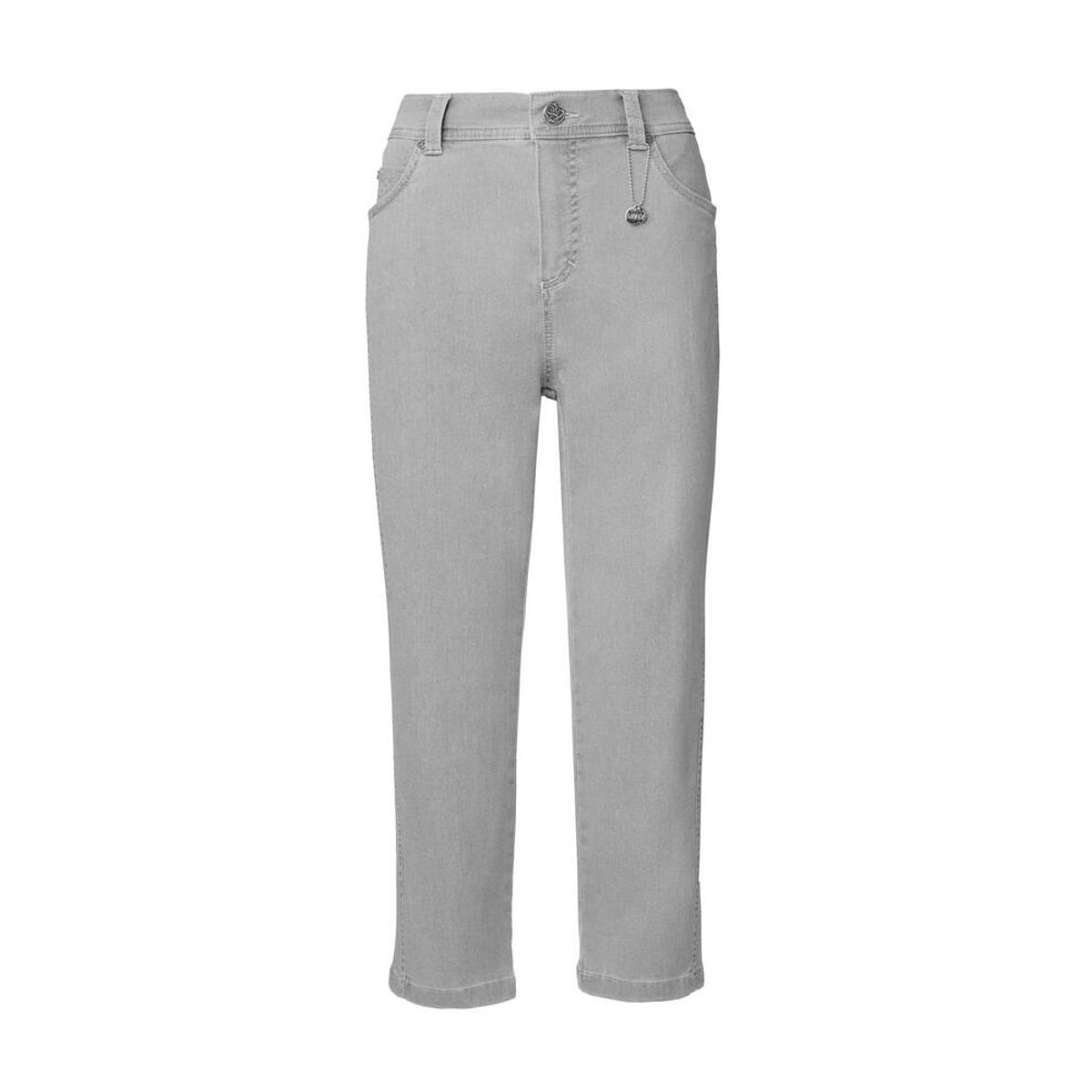 Capri Jeans - Dora Milano - Silver - Anna Montana