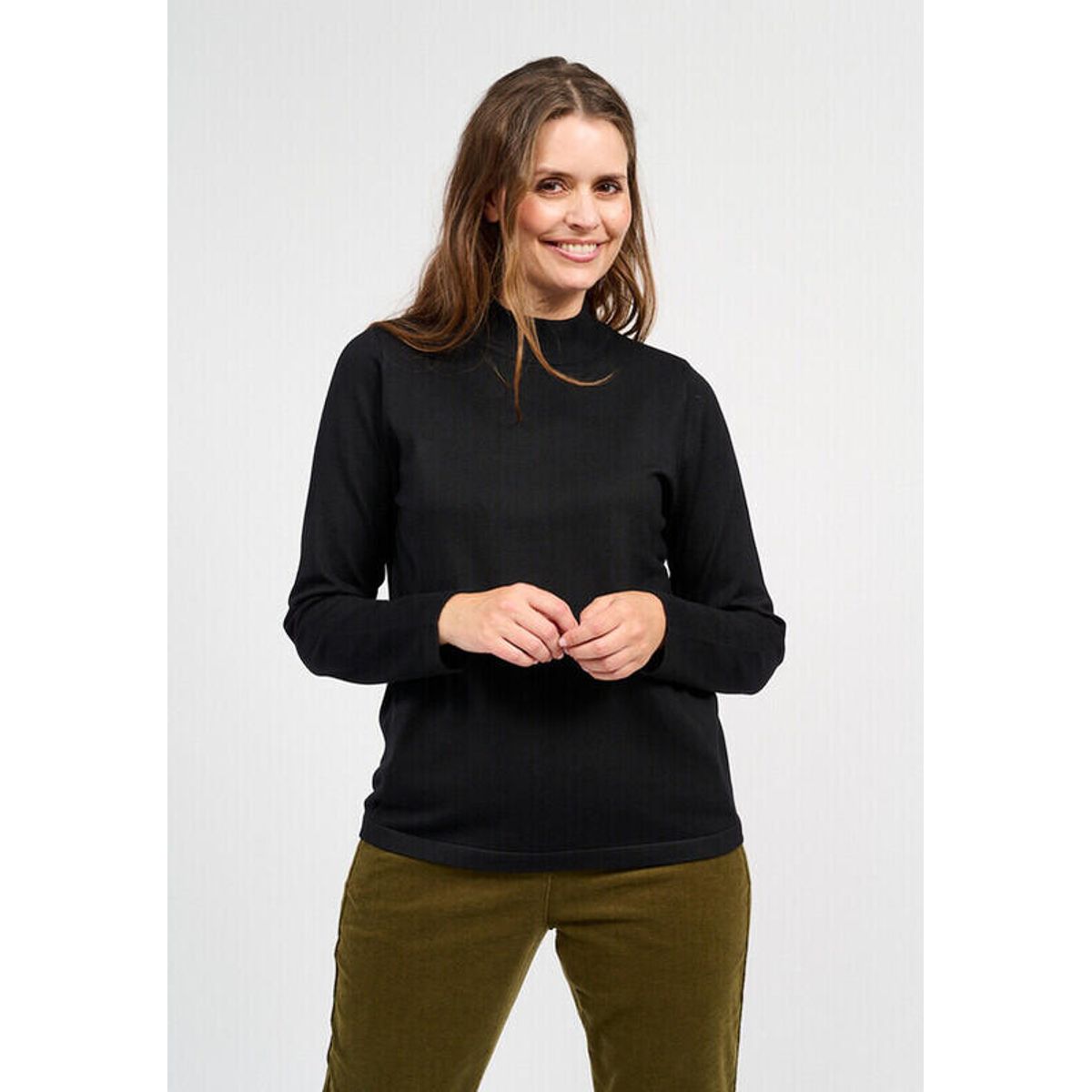 Pullover - Turtleneck - Black - Signature