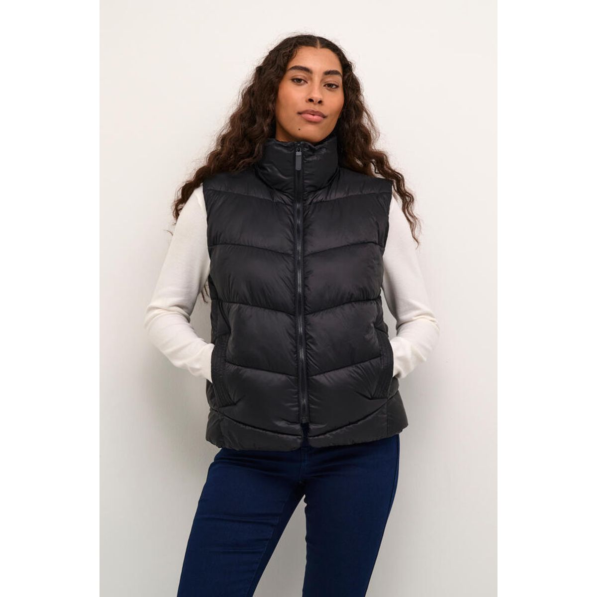 Vest - KAsusanne - Black Deep - Kaffe