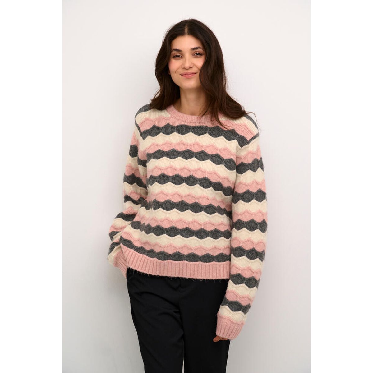 Pullover - Strik - CUanthonia - Pale Mauve - Culture