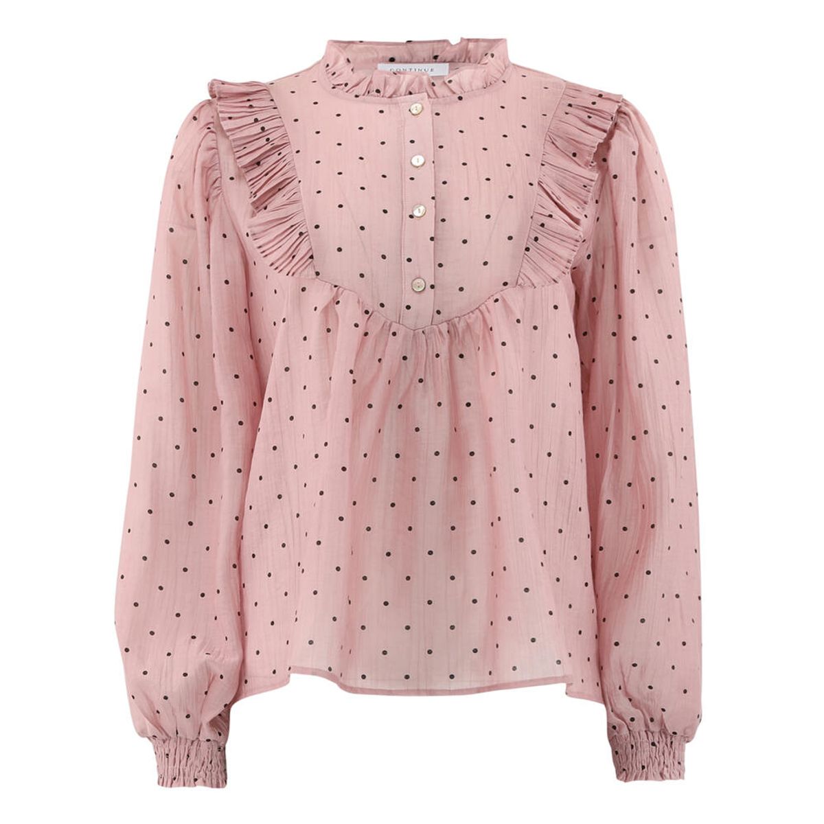 Skjorte - Silke Dot - Rose Dot - Continue