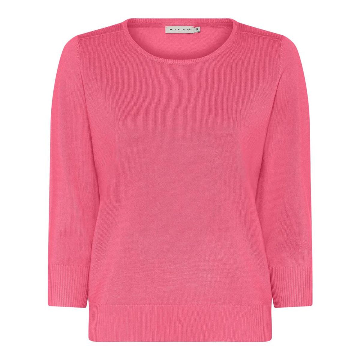 Jumper - Basic Viscose Strik - Pink - Micha