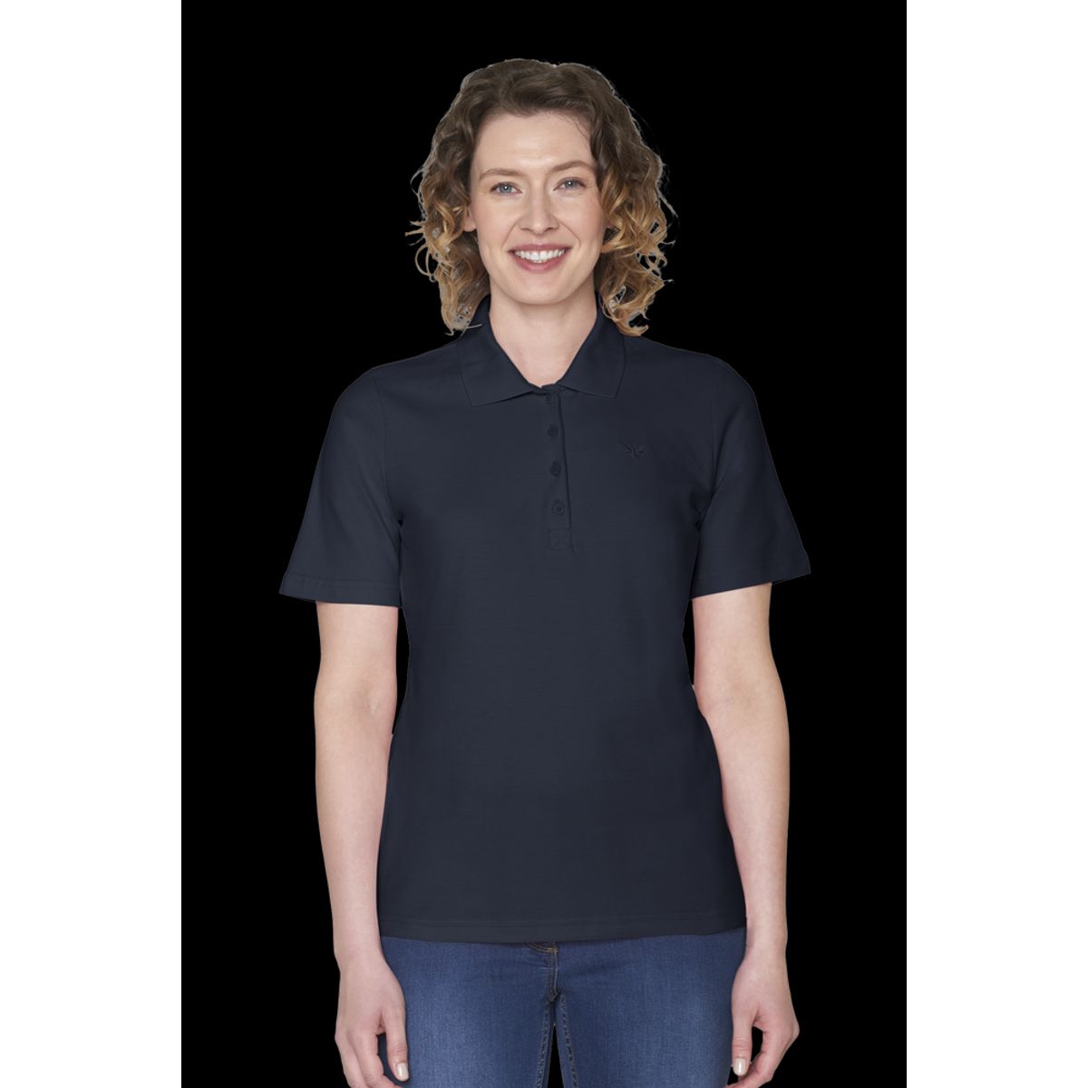 Polo T-shirt - Marine - Brandtex