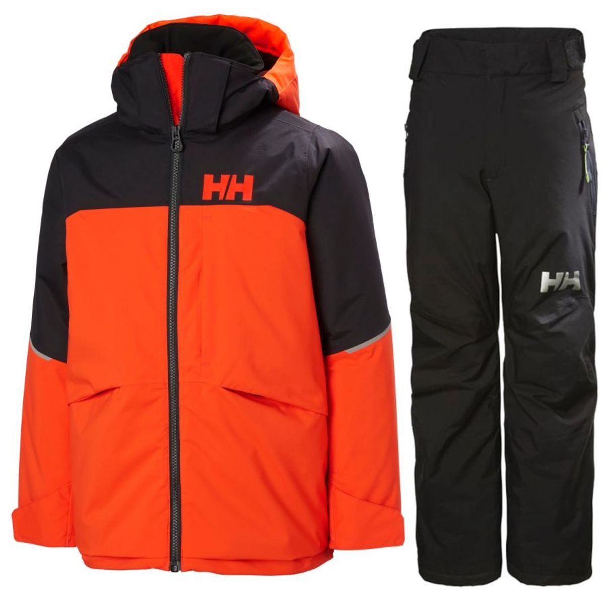 Helly Hansen Summit/Legendary skisæt, junior, rød/sort