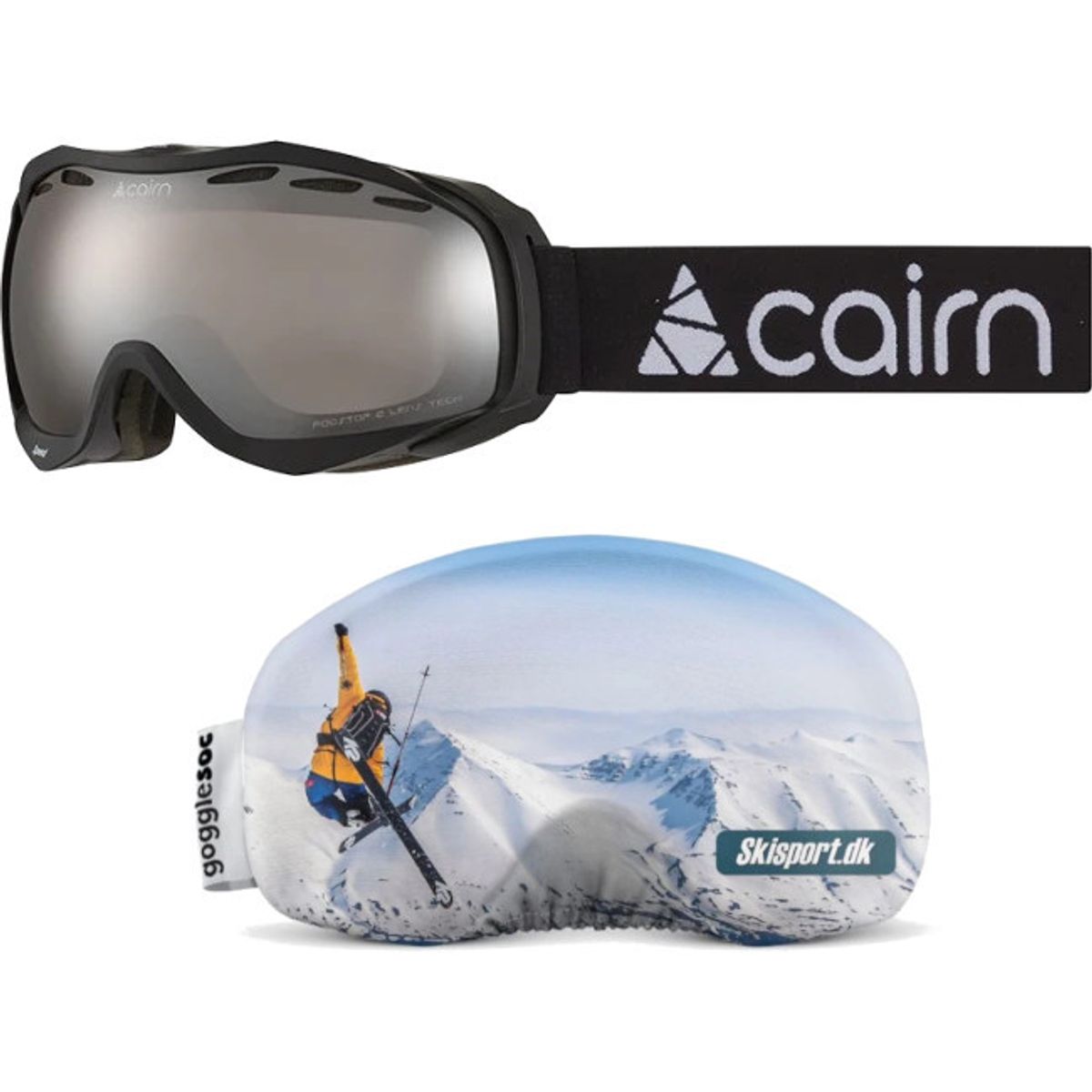 Cairn Speed, mat sort + gogglesoc skisport