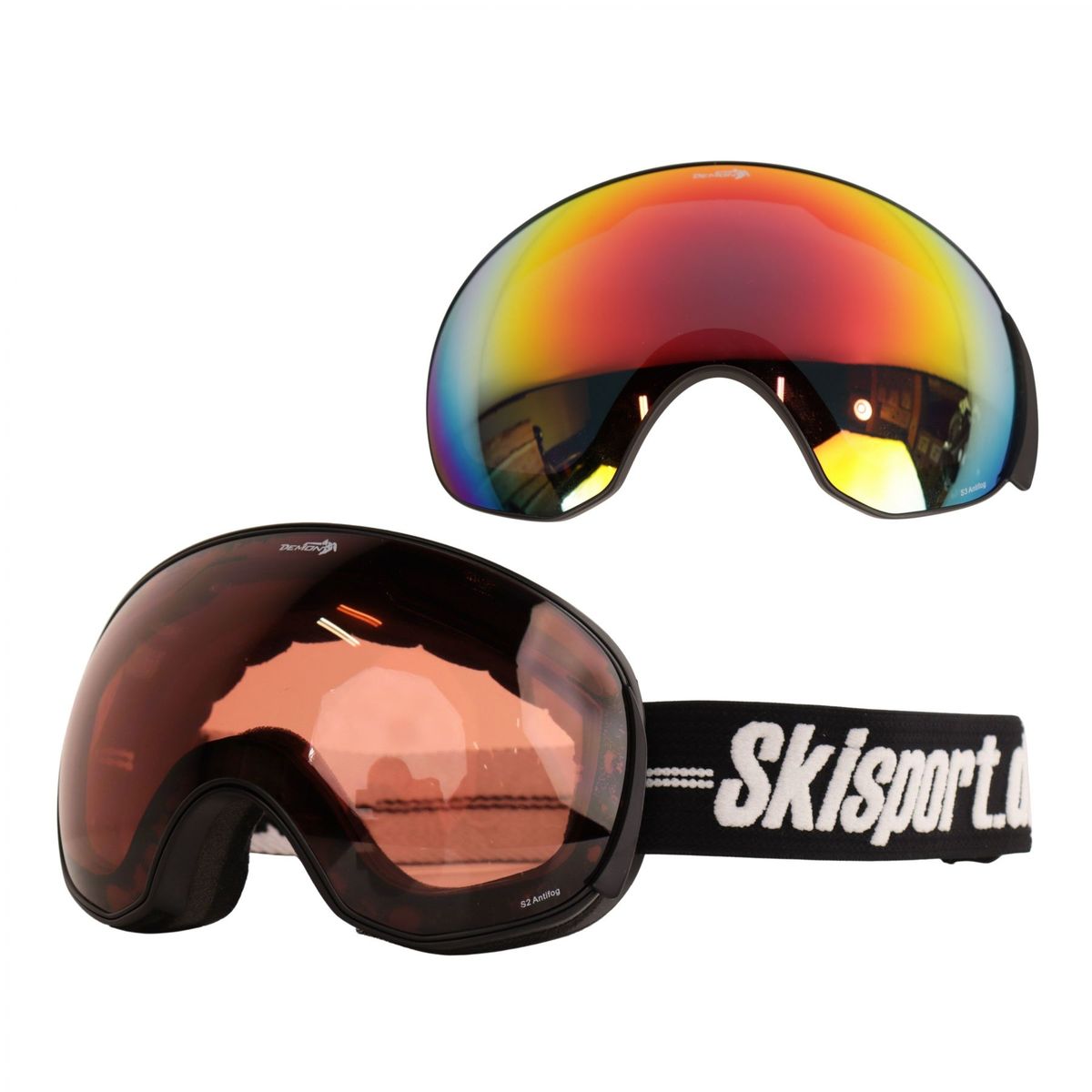 Demon Magnet, skibriller, Skisport.dk Edition