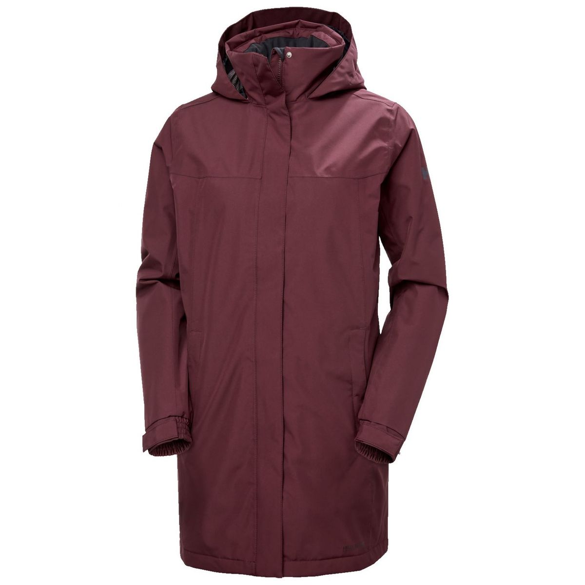 Helly Hansen Aden Insulated, regnfrakke, dame, mørkerød