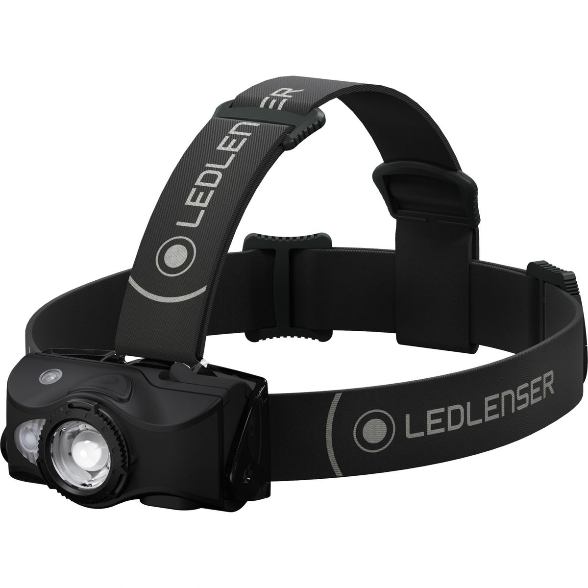 Ledlenser MH8, pandelampe, sort