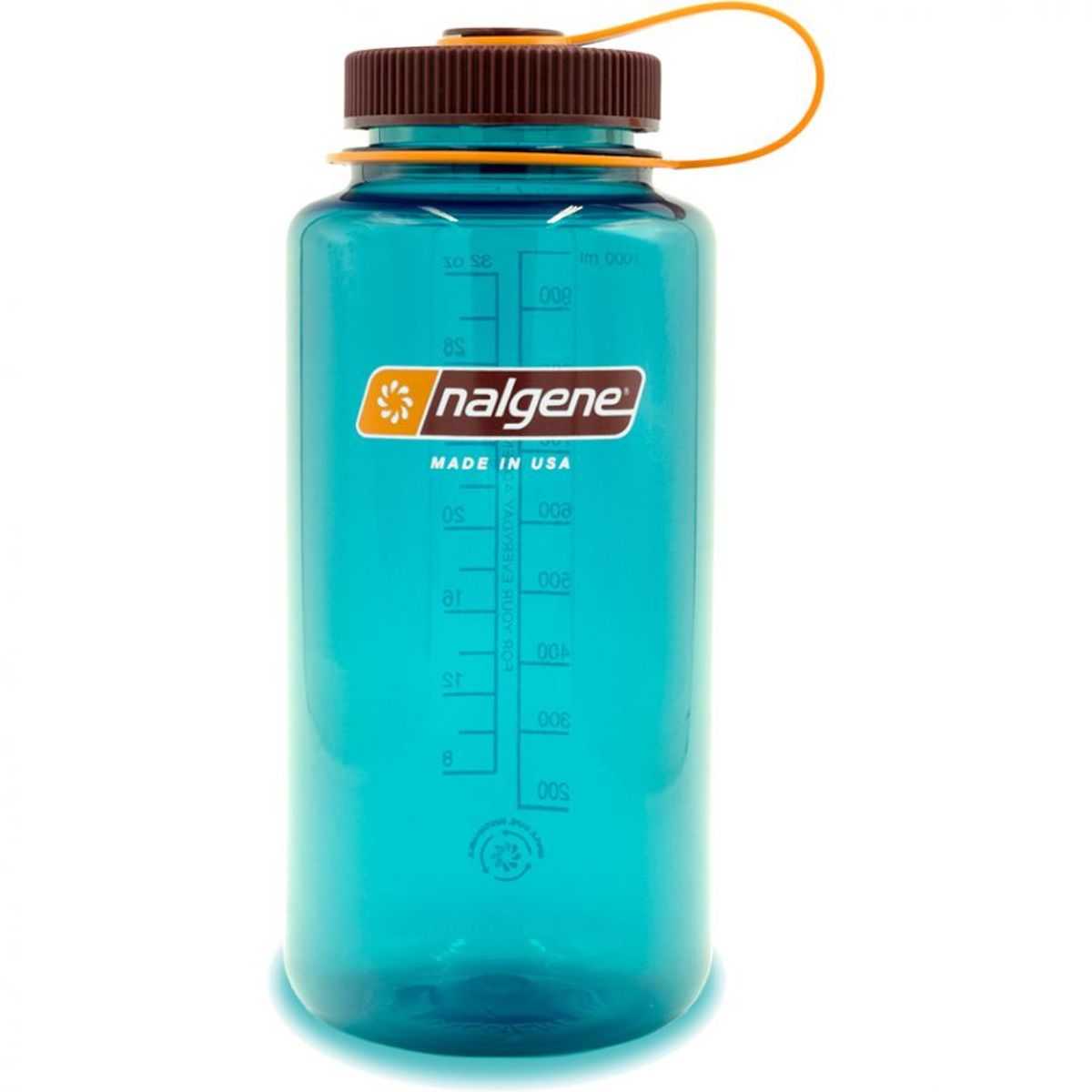 Nalgene wide mouth sustain, drikkedunk, 1000 ml, blå/grøn