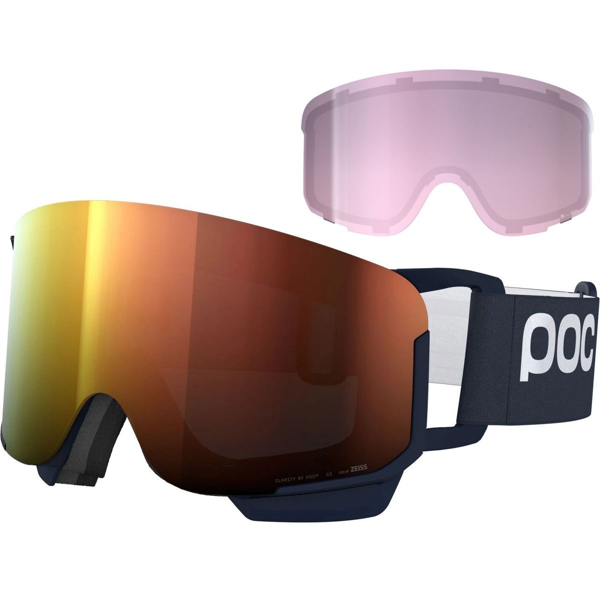 POC Nexal Mid, skibriller, apatite navy