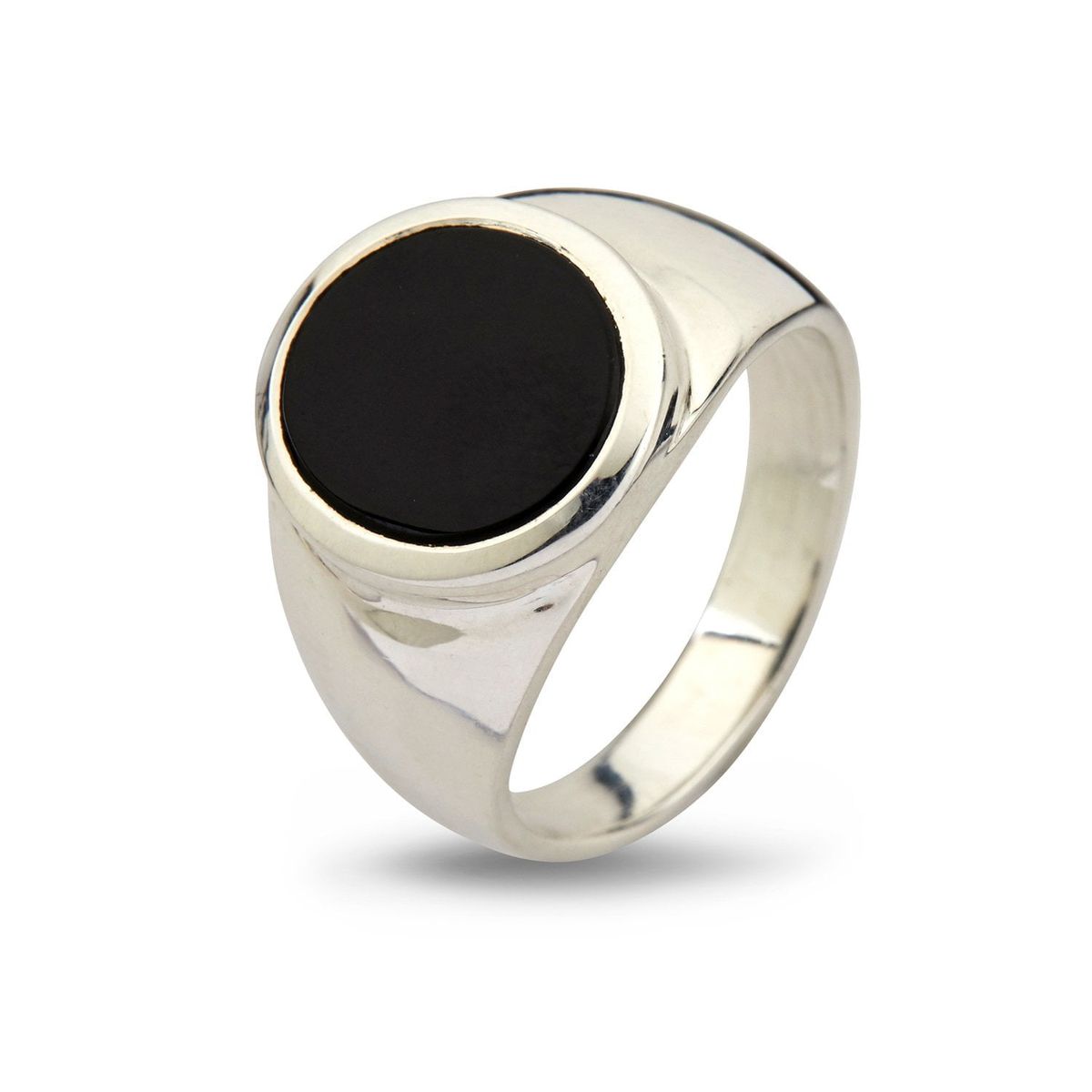 Ring Oval Black Onyx - 58