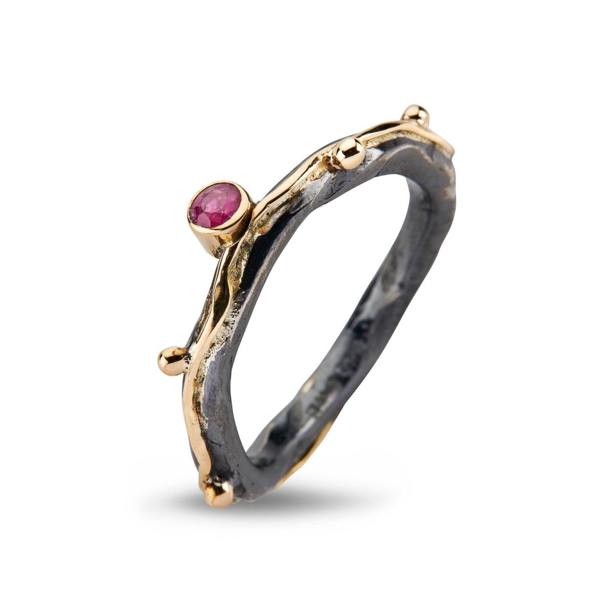 Ring Zeus Single Ruby - 59