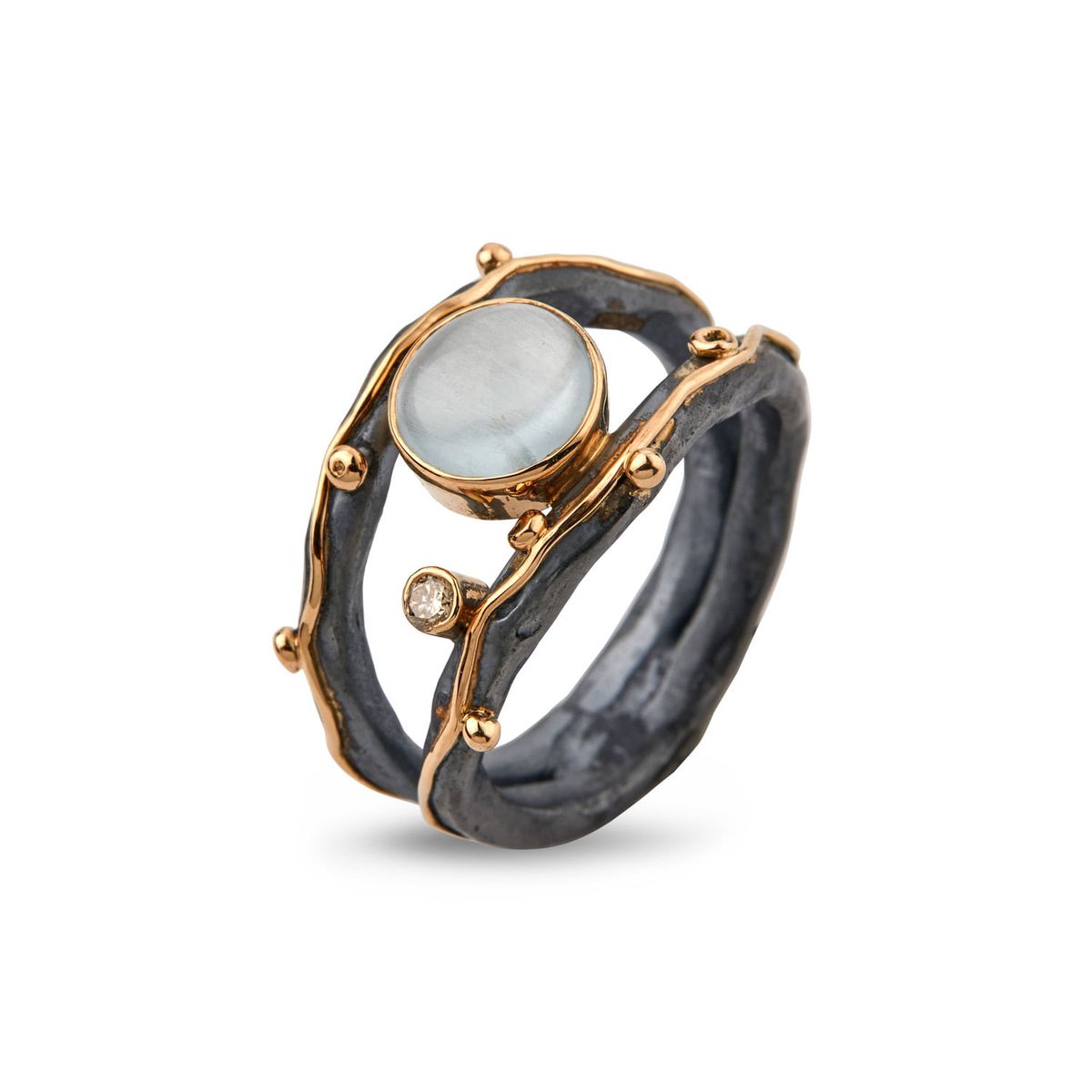 Ring Zeus Dubeca Aqua - 58