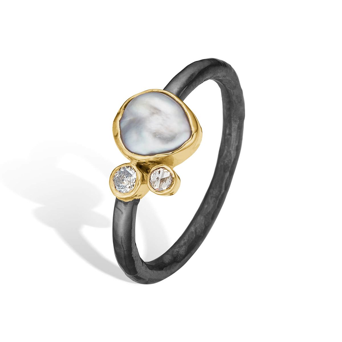 Cecilie Keshi Perle Ring - 52