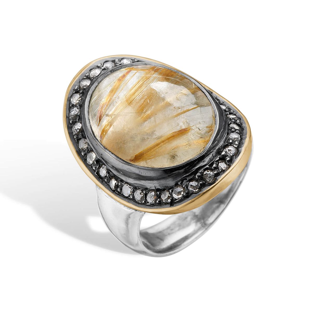 Ring Corso BoHo Rutile Quartz - 55