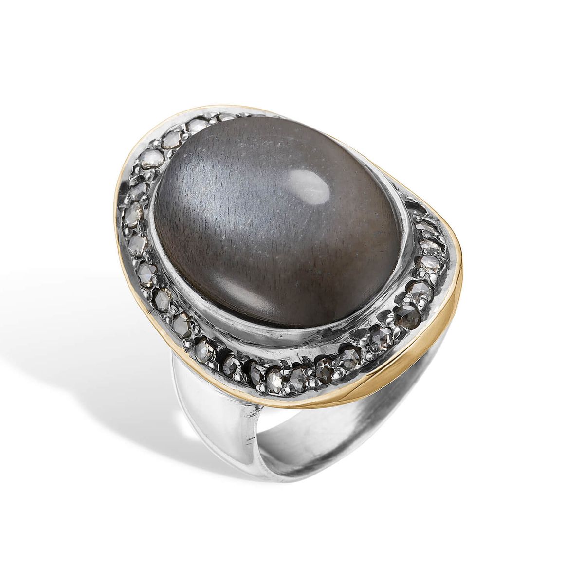 Ring Corso BoHo Grey Moon - 59