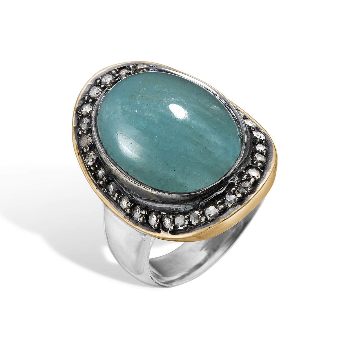 Ring Corso BoHo Aqua - 53