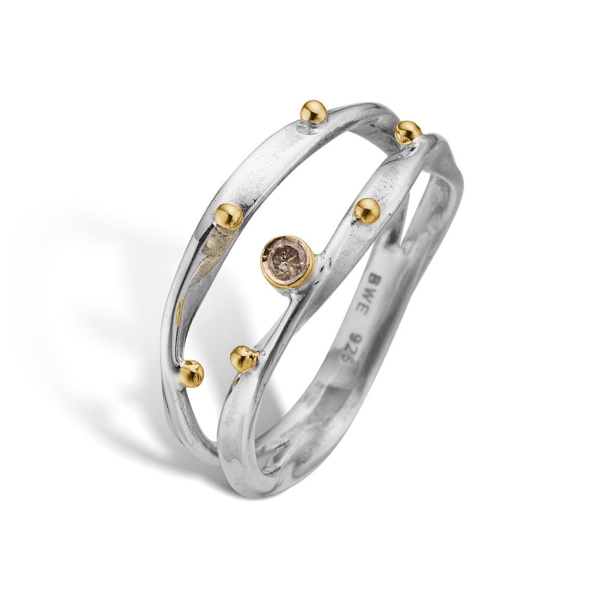 Lotus Duo Ring - 58