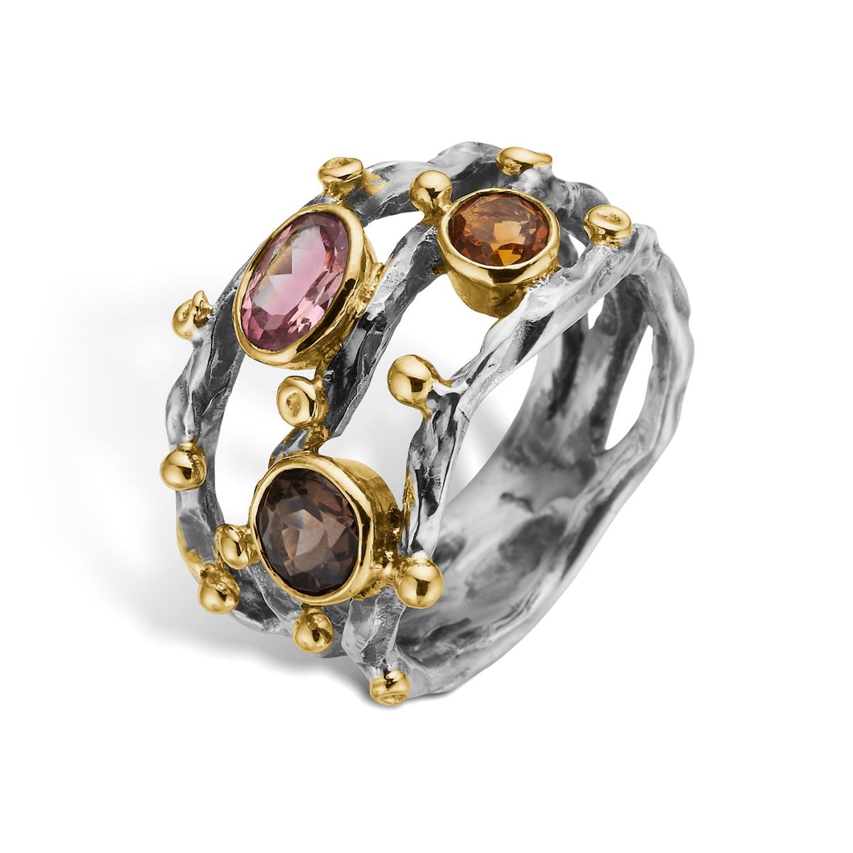 Grace Triple Garden Mix Ring - 56