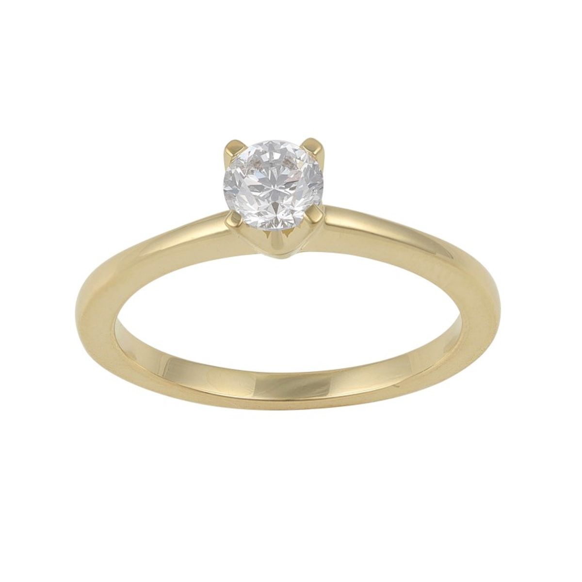 Solitairering i 14 kt Guld eller Hvidguld, 0.50 ct. Diamant - 54