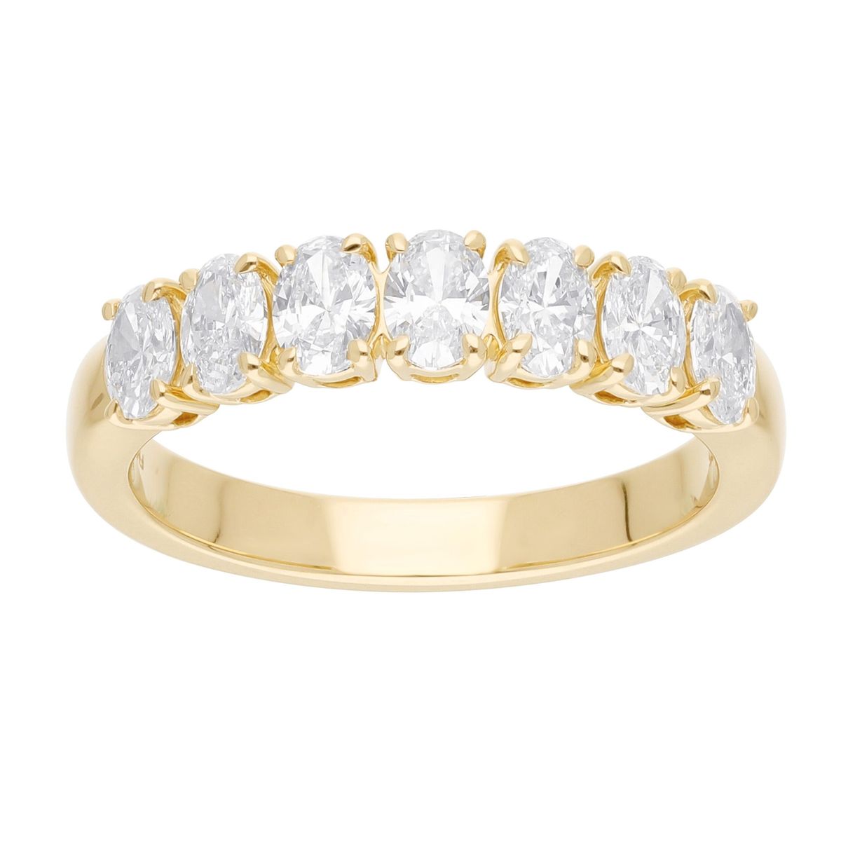 "Elegance" Alliancering i 14 kt. Guld eller Hvidguld, 1.00 ct. Diamanter - 53