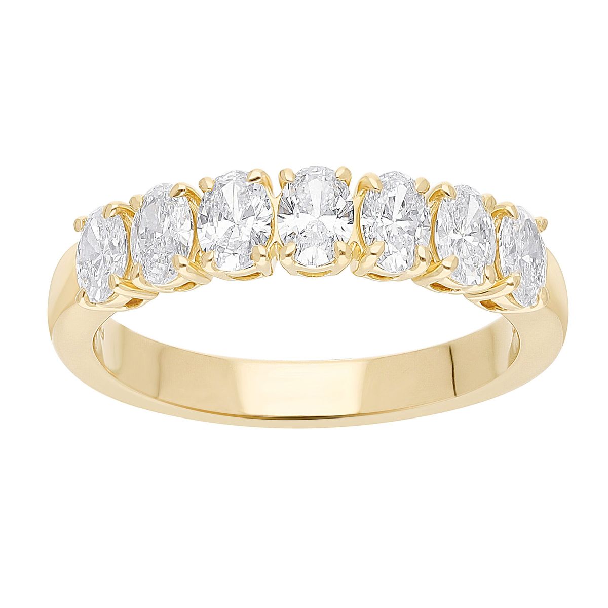 "Elegance" Alliancering i 14 kt. Guld eller Hvidguld, 1.00 ct. Diamanter - 51