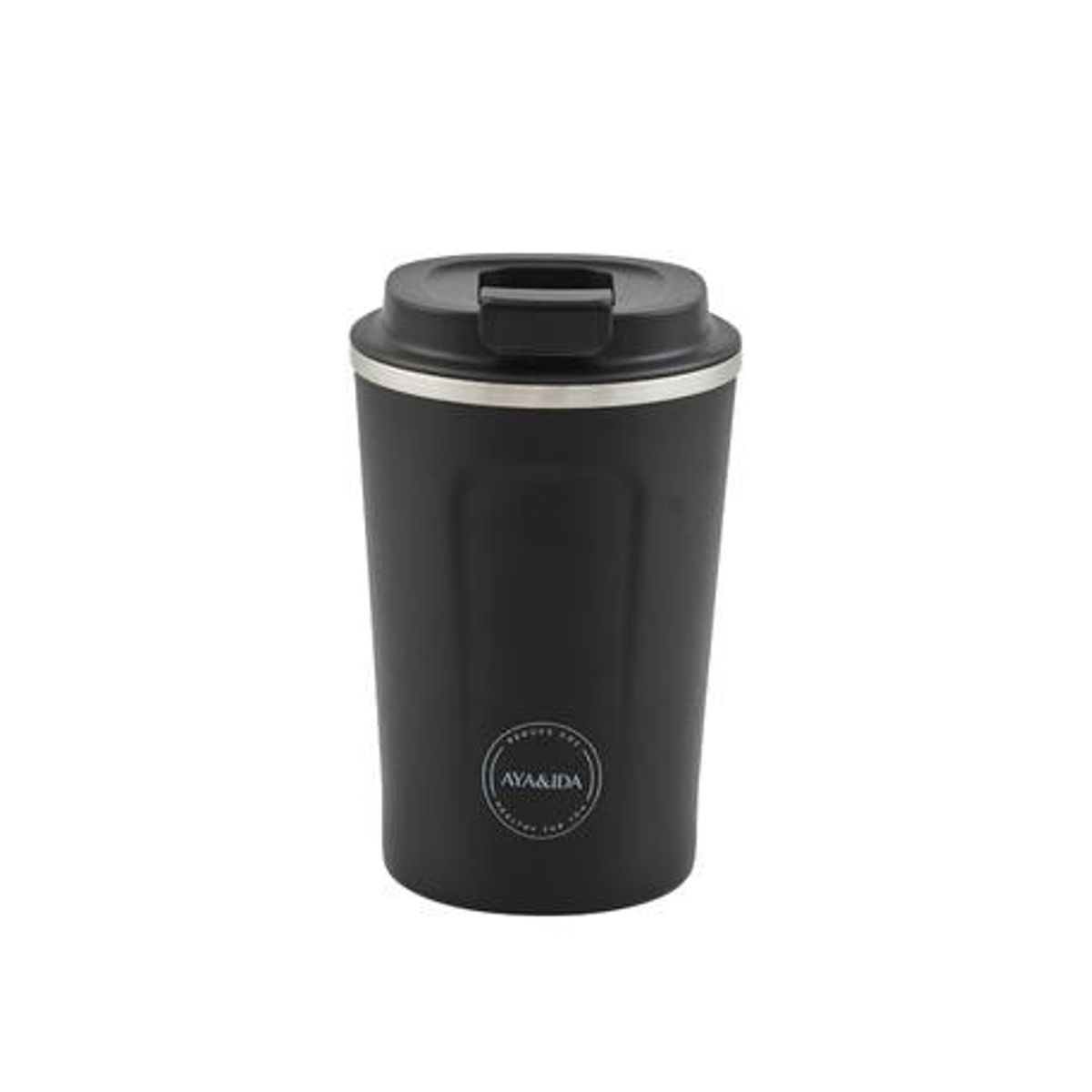 Aya&ida, Cup2go, 380 Ml, Matte Black