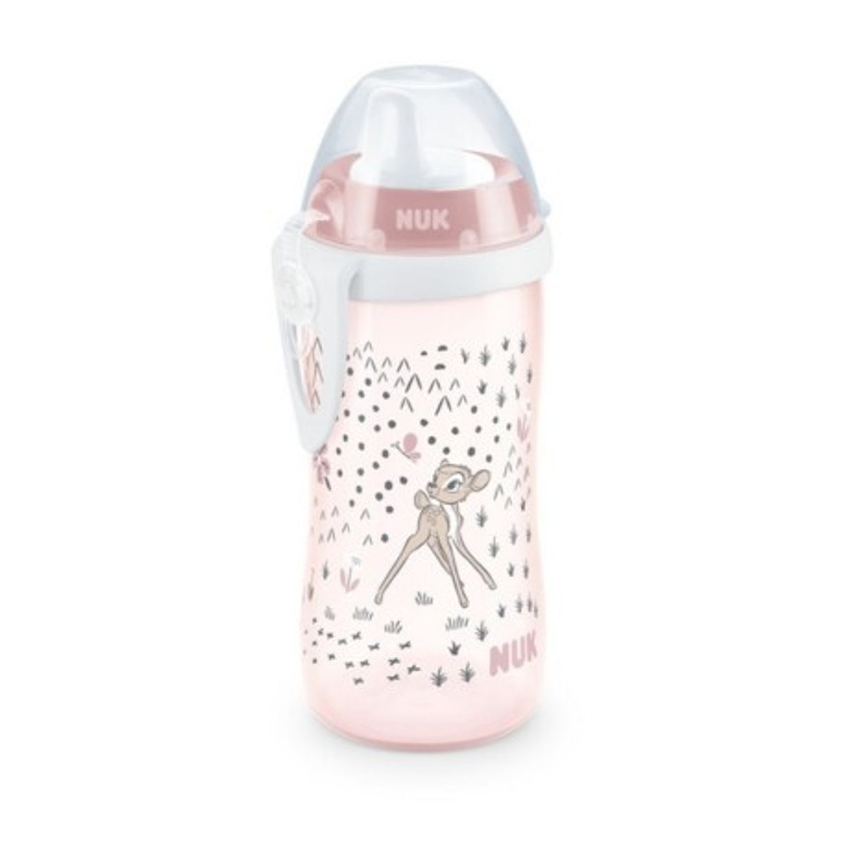 Nuk Kiddy Cup, Drikkeflaske, Bambi, 12+m