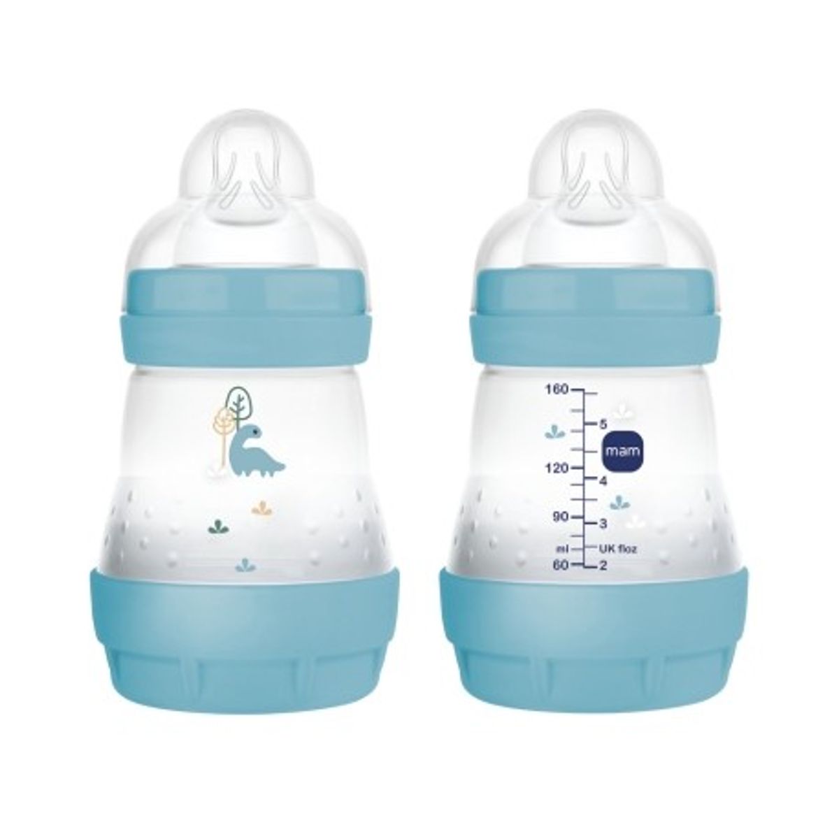 Mam, Easy Start Anti-colic, 160 Ml., Blue