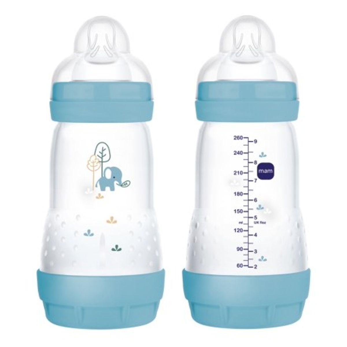 Mam, Easy Start Anti-colic, 260 Ml., Blue