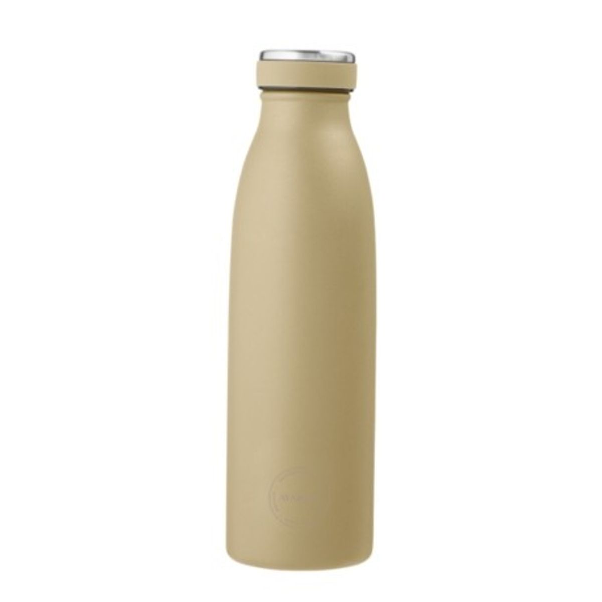 Aya&ida, Drinking Bottle, Drikkeflaske Med Låg, 500 Ml, Dusty Yellow