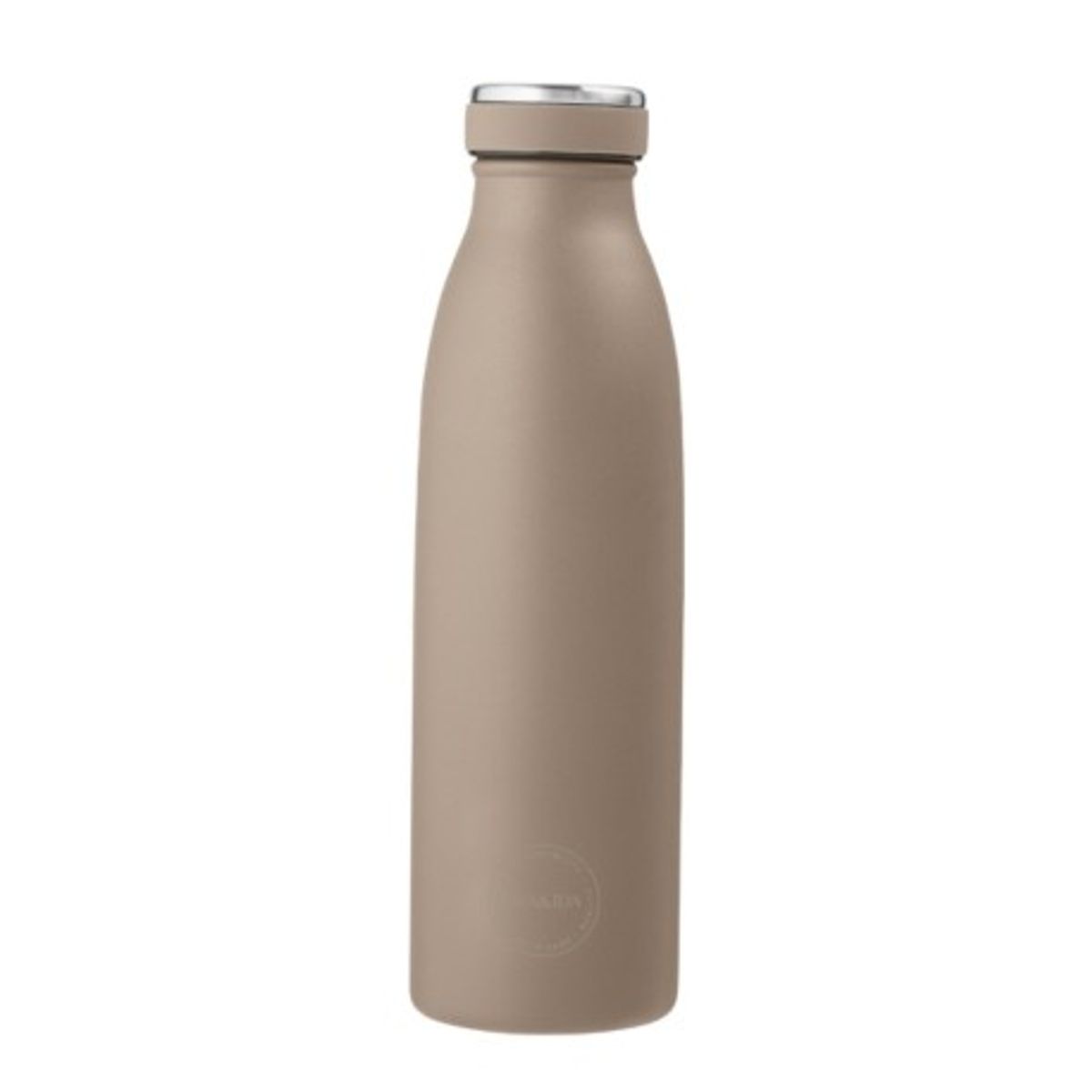 Aya&ida, Drinking Bottle, Drikkeflaske Med Låg, 500 Ml, Dusty Brown