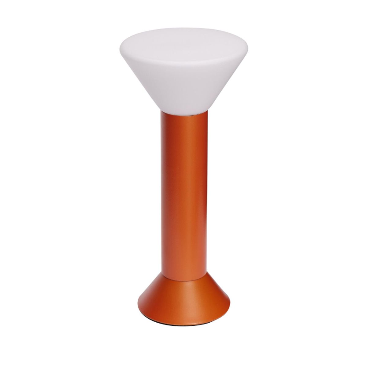 Flash Transportabel Lampe Metallic Orange