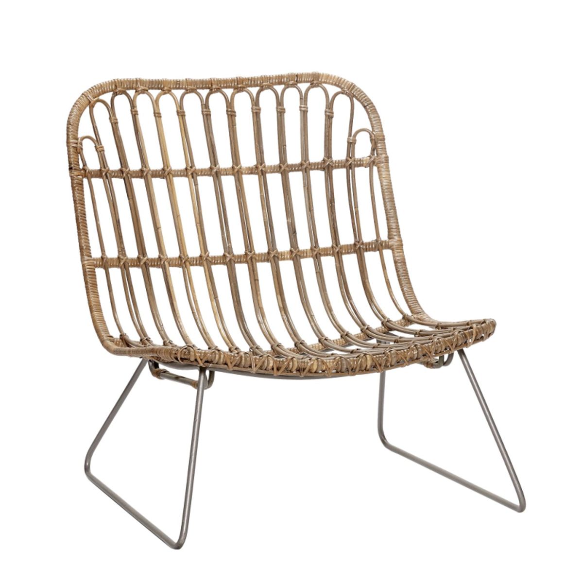 Weave - Loungestol i rattan