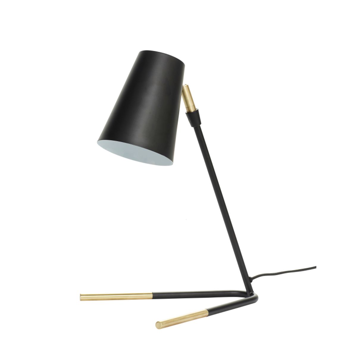 Slant - Bordlampe - Sort-Metal